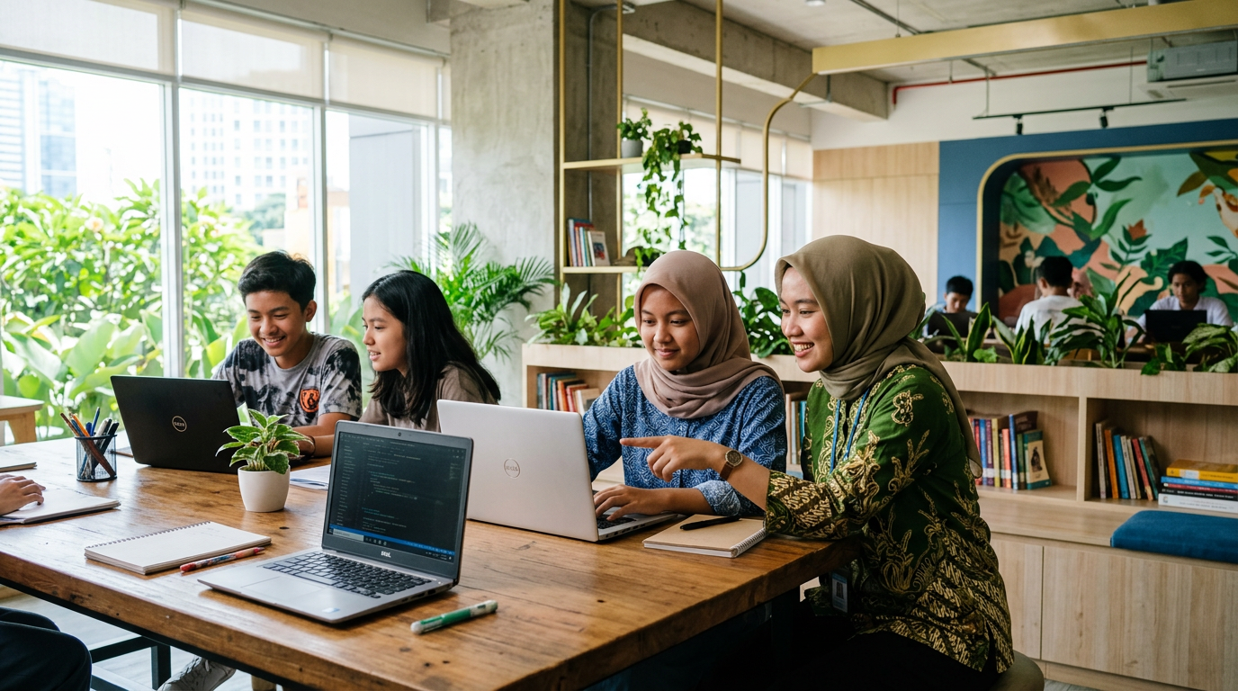 Pendampingan pendidikan anak yatim oleh LIVE SDY LAMPUNG